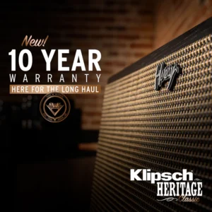 Klipsch Heresy Iv ลำโพง Hi-Fi 3-Way Horn-Loaded 12 นิ้ว