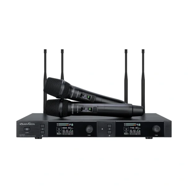 SOUNDVISION SU-990D/HTP ชุดไมค์ลอยดิจิตอลคู่ (รุ่นใหม่ เปลี่ยนหัวไมค์ได้)