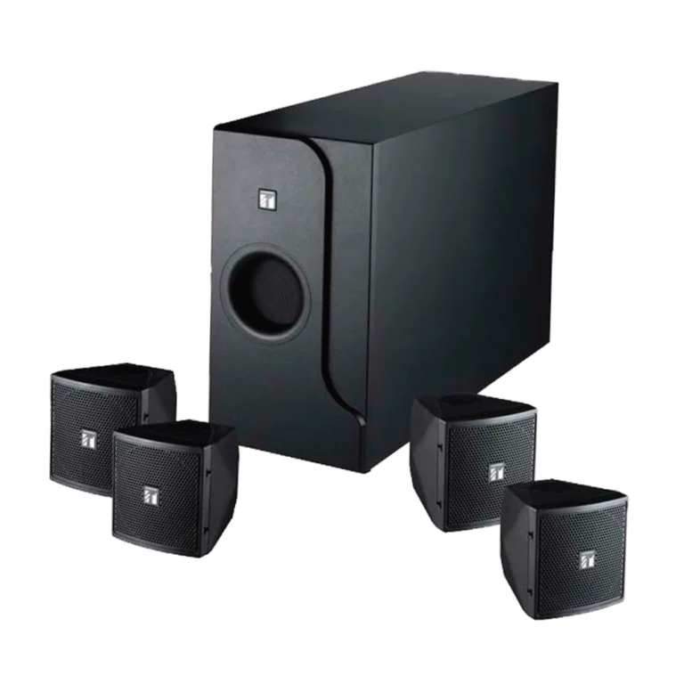 Toa Bs-301b As ชุดลำโพง Compact Satellite Speaker System สีดำ