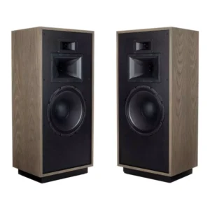 Klipsch Forte Iv ลำโพงตั้งพื้น 3-Way Horn-Loaded 12 นิ้ว Sensitivity 99db เสียงทรงพลัง ระดับ Hi-Fi - Distressed Oak
