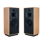 Klipsch Forte Iv ลำโพงตั้งพื้น 3-Way Horn-Loaded 12 นิ้ว Sensitivity 99db เสียงทรงพลัง ระดับ Hi-Fi (Red Oak)