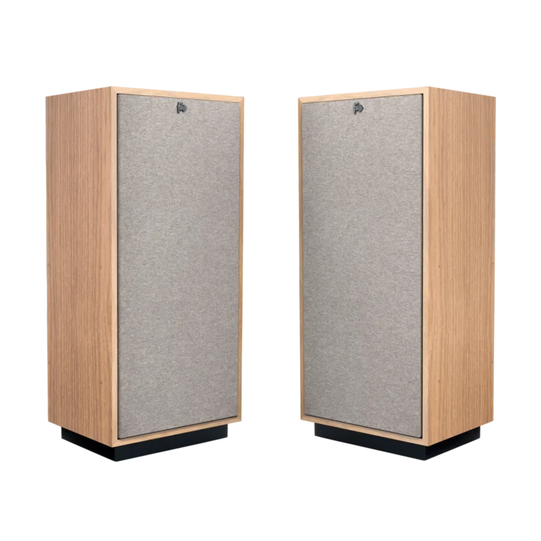 Klipsch Forte Iv ลำโพงตั้งพื้น 3-Way Horn-Loaded 12 นิ้ว Sensitivity 99db เสียงทรงพลัง ระดับ Hi-Fi (Red Oak)