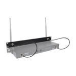 Soundvision Rkt-2a ชุดเพลทยึดเสาอากาศ 2 ต้น ขนาด 1u อุปกรณ์เสริมสำหรับชุดไมโครโฟนไร้สาย