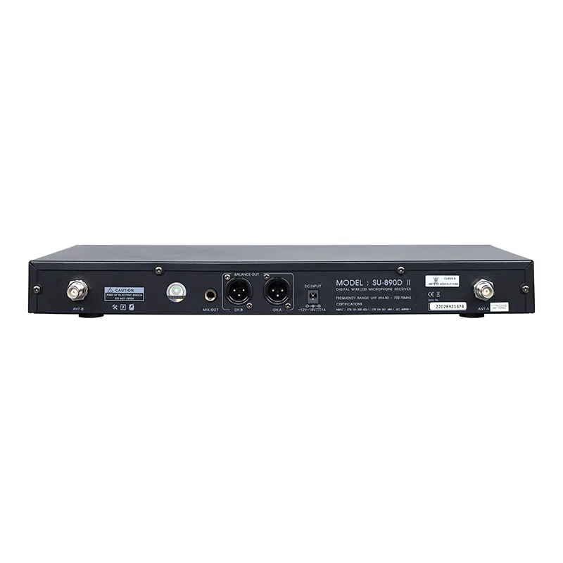 Su-890d-Ii/ht ชุดไมโครโฟนไร้สาย (แบบมือถือคู่) ระบบดิจิตอล ช่องความถี่ 156ch Su-890d-Ii/ht ชุดไมโครโฟนไร้สาย (แบบมือถือคู่) ระบบดิจิตอล ช่องความถี่ 156ch