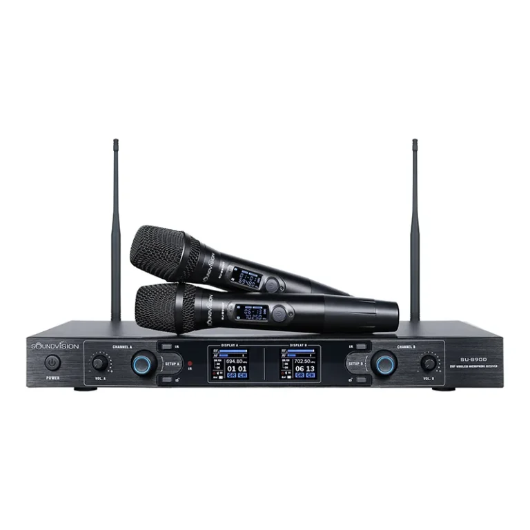 Su-890d-Ii/ht ชุดไมโครโฟนไร้สาย (แบบมือถือคู่) ระบบดิจิตอล ช่องความถี่ 156ch