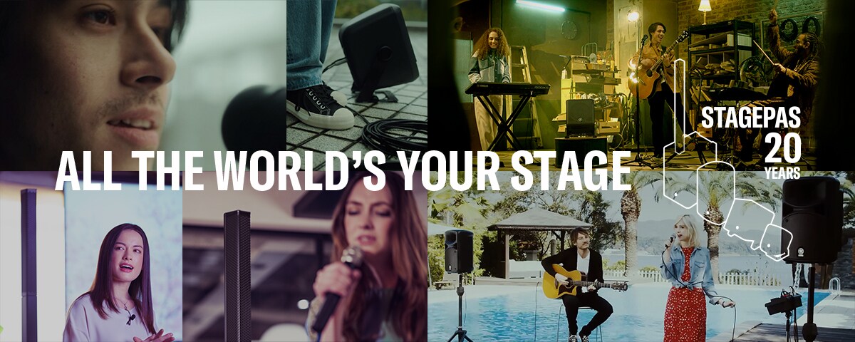 Yamaha Stagepas 1k Mkii ระบบ Pa แบบพกพา พร้อมลำโพงไลน์อะเรย์