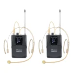 Soundvision Su-890d-Ll/bt (Hw-X) ชุดไมค์ลอยดิจิตอล คาดศรีษะคู่ ย่าน Uhf คลื่นความถี่ 694.5 – 702.7mhz