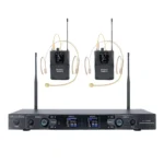 Soundvision Su-890d-Ll/bt (Hw-X) ชุดไมค์ลอยดิจิตอล คาดศรีษะคู่ ย่าน Uhf คลื่นความถี่ 694.5 – 702.7mhz