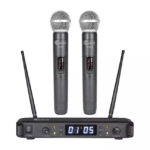 Clearsound Cs-500 (Uhf Dual Wireless Microphone Systems) ไมโครโฟนไร้สายมือถือคู่