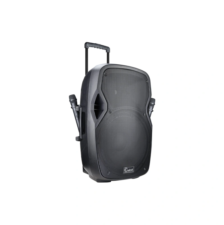 Clearsound Goport Gp-15a ตู้ลำโพงลากจูง 15 นิ้ว 450 วัตต์ พร้อมไมค์ลอยคู่ ย่าน Vhf แบต 8ชม. Clearsound Goport Gp-15a ตู้ลำโพงลากจูง 15 นิ้ว 450 วัตต์ พร้อมไมค์ลอยคู่ ย่าน Vhf แบต 8ชม.
