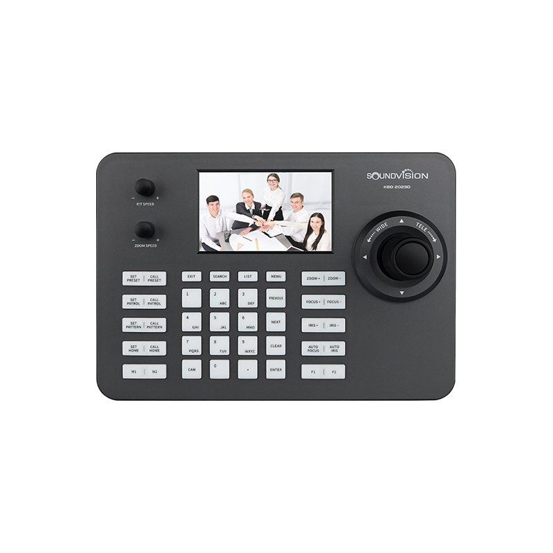 Soundvision Kbd-2023d ตัวควบคุมกล้องแพน-ทิลต์-ซูม (Ptz Camera Controller) Soundvision Kbd-2023d ตัวควบคุมกล้องแพน-ทิลต์-ซูม (Ptz Camera Controller)