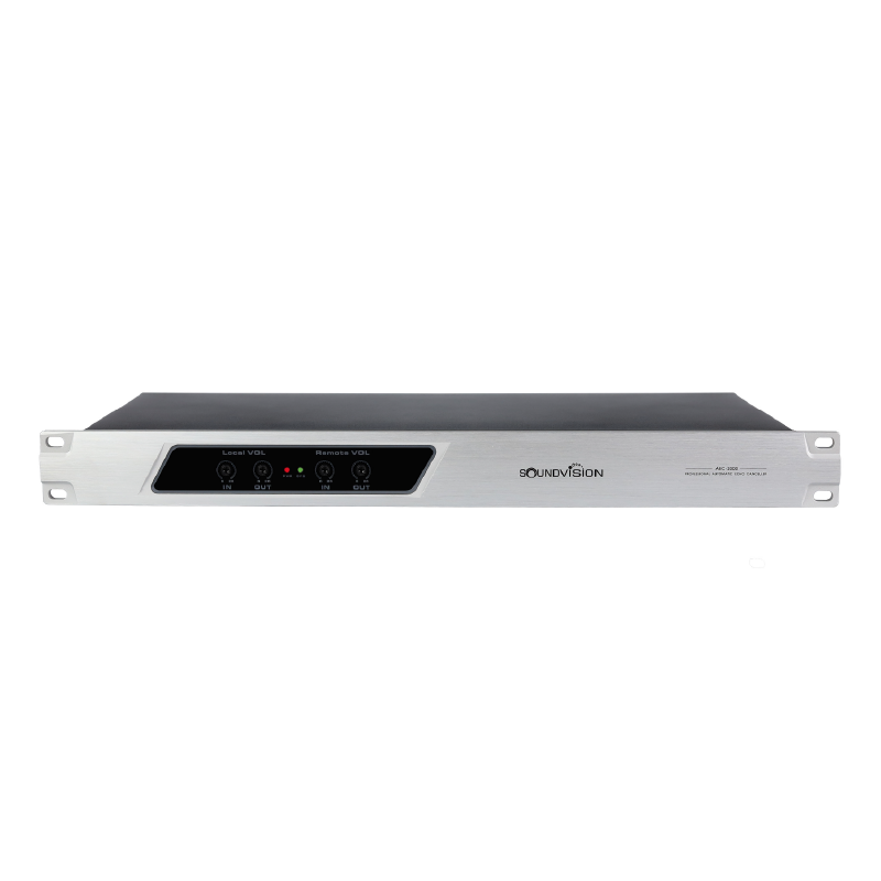 Soundvision เครื่องลดสัญญาณเสียงสะท้อนกลับอัตโนมัติ สำหรับการประชุมออนไลน์ Soundvision เครื่องลดสัญญาณเสียงสะท้อนกลับอัตโนมัติ สำหรับการประชุมออนไลน์