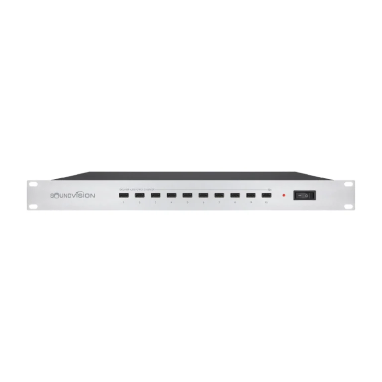 Soundvision Dcu-10p เครื่องชาร์ตแบตเตอรี่ Usb ของ Dcw-9900 ขนาด 10 ช่อง