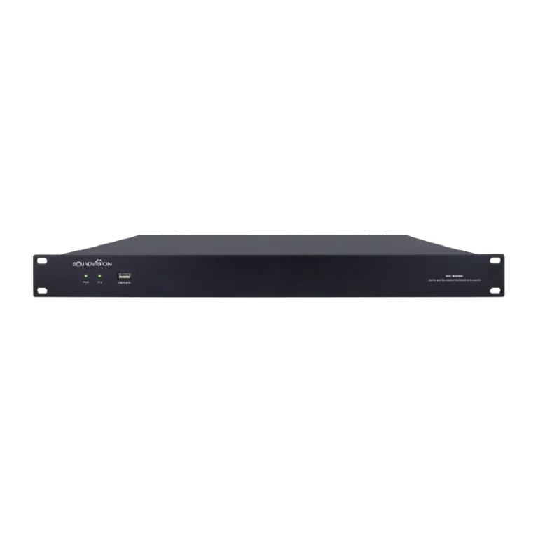 Soundvision Dmc-8800nd เครื่องประมวลผลเสียงดิจิตอลแบบเมทริกซ์ รองรับ Dante