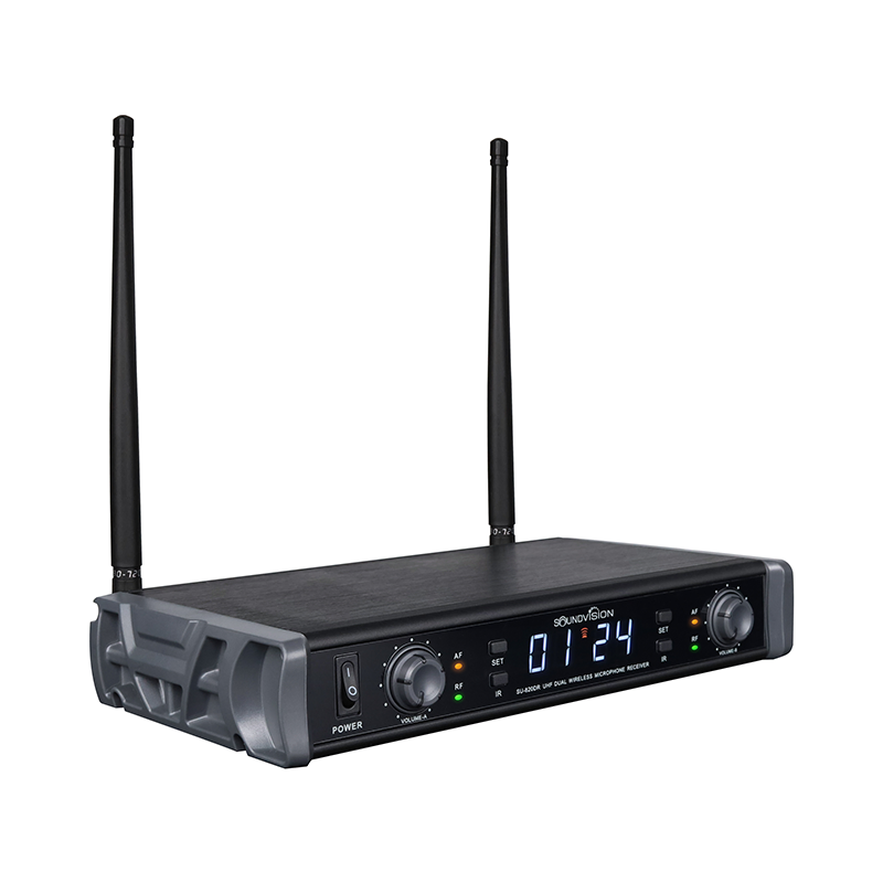 Soundvision Su-820d/ht ชุดไมโครโฟนไร้สาย แบบมือถือคู่ ย่านความถี่ Uhf Soundvision Su-820d/ht ชุดไมโครโฟนไร้สาย แบบมือถือคู่ ย่านความถี่ Uhf