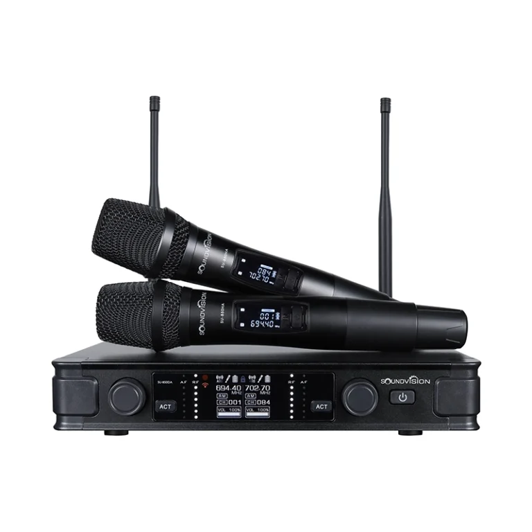 Soundvision Su-850dg ชุดไมโครโฟนไร้สาย ระบบดิจิตอล ย่านความถี่ Uhf ช่องความถี่ 190ch (คัดลอก)