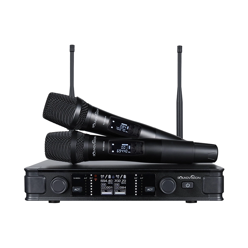 Soundvision Su-850dg ชุดไมโครโฟนไร้สาย ระบบดิจิตอล ย่านความถี่ Uhf ช่องความถี่ 190ch (คัดลอก) Soundvision Su-850dg ชุดไมโครโฟนไร้สาย ระบบดิจิตอล ย่านความถี่ Uhf ช่องความถี่ 190ch (คัดลอก)