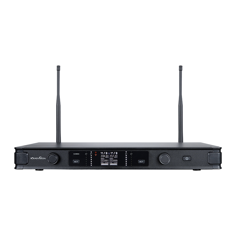 Soundvision Su-850dg ชุดไมโครโฟนไร้สาย ระบบดิจิตอล ย่านความถี่ Uhf ช่องความถี่ 190ch Soundvision Su-850dg ชุดไมโครโฟนไร้สาย ระบบดิจิตอล ย่านความถี่ Uhf ช่องความถี่ 190ch