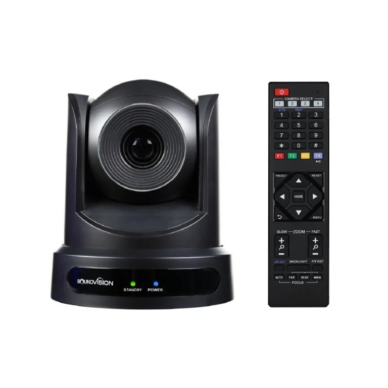 Soundvision Vc-100hu กล้องวิดีโอ Ptz ความละเอียด Hd ดิจิตอล 10 เท่า และซูมออปติคอล 16 เท่า
