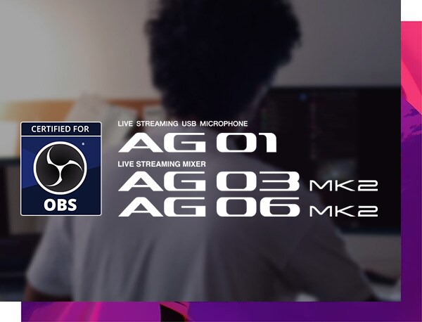 Yamaha Ag06mk2 มิกเซอร์ไลฟ์สตรีมมิ่ง 6 ช่องสัญญาณ