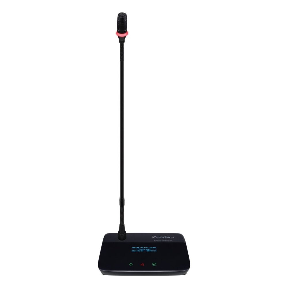 Soundvision Dcs-2000c ไมโครโฟนชุดประชุมระบบดิจิตอล แบบสัมผัส (ไมค์ประธาน) Soundvision Dcs-2000c ไมโครโฟนชุดประชุมระบบดิจิตอล แบบสัมผัส (ไมค์ประธาน)
