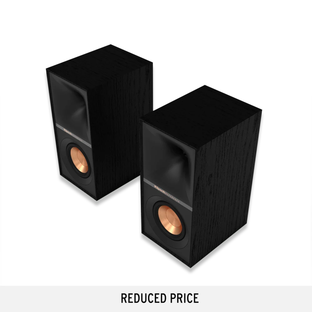 Klipsch R-40m ลำโพง Bookshelf 2-Way ดอกวูฟเฟอร์ 4 นิ้ว Tractrix Horn เสียงคมชัด Klipsch R-40m ลำโพง Bookshelf 2-Way ดอกวูฟเฟอร์ 4 นิ้ว Tractrix Horn เสียงคมชัด