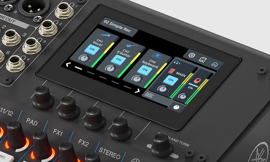 Yamaha Mgx12 มิกเซอร์ดิจิตอล 18 แชนแนล มีบลูทูธ