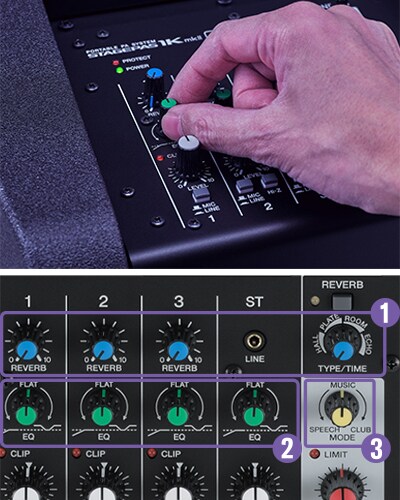 Yamaha Stagepas 1k Mkii ระบบ Pa แบบพกพา พร้อมลำโพงไลน์อะเรย์