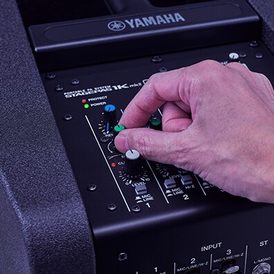 Yamaha Stagepas 1k Mkii ระบบ Pa แบบพกพา พร้อมลำโพงไลน์อะเรย์