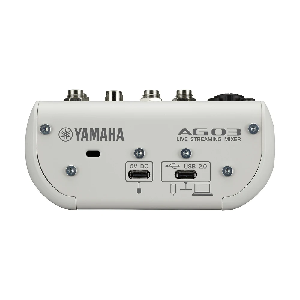 Yamaha Ag03mk2 มิกเซอร์ไลฟ์สตรีมมิ่ง 3 ช่องสัญญาณ Yamaha Ag03mk2 มิกเซอร์ไลฟ์สตรีมมิ่ง 3 ช่องสัญญาณ