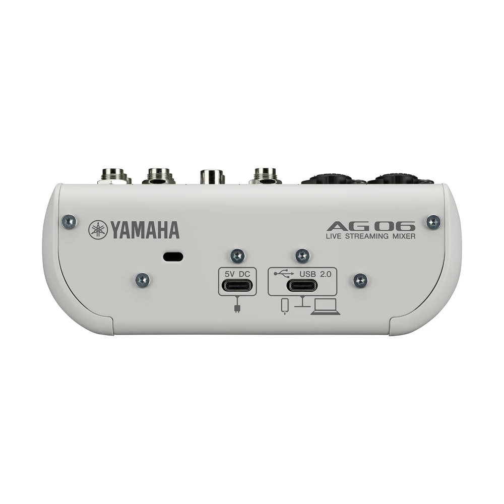 Yamaha Ag06mk2 มิกเซอร์ไลฟ์สตรีมมิ่ง 6 ช่องสัญญาณ Yamaha Ag06mk2 มิกเซอร์ไลฟ์สตรีมมิ่ง 6 ช่องสัญญาณ