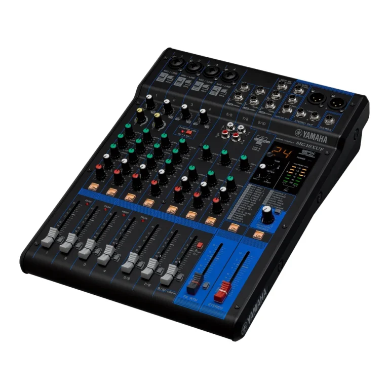 Yamaha Mg10xuf มิกเซอร์อนาล็อก 10 แชนแนล (Fader Version) พร้อมเอฟเฟกต์ Spx และ Usb
