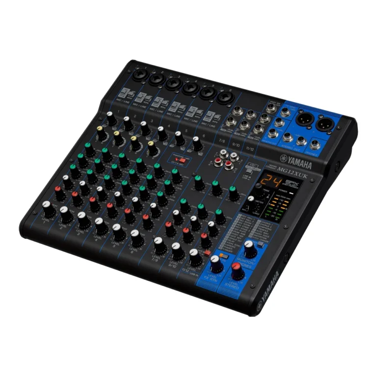 Yamaha Mg12xuk มิกเซอร์อนาล็อก 12 แชนแนล พร้อมเอฟเฟกต์ Spx และ Usb