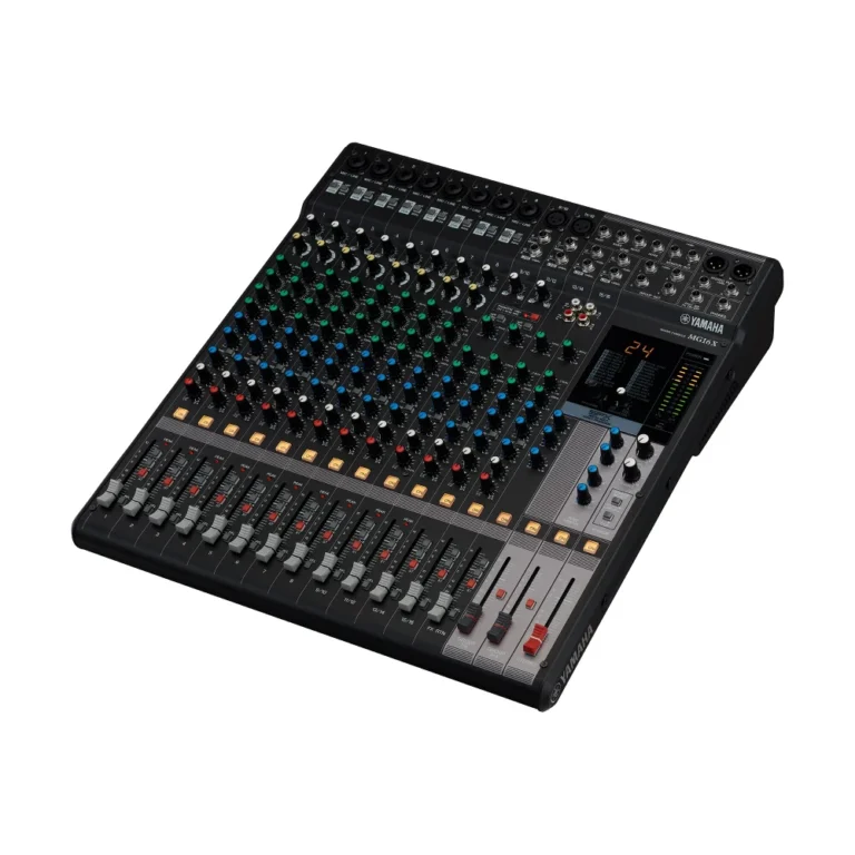 Yamaha Mg16x มิกเซอร์อนาล็อก 16 แชนแนล พร้อมชุดอุปกรณ์แบบยึดติดแร็ค