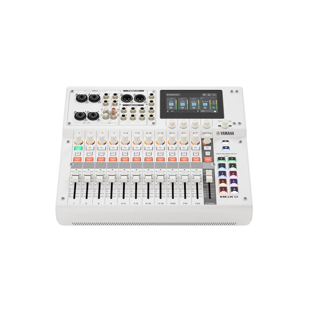 Yamaha Mgx12 มิกเซอร์ดิจิตอล 18 แชนแนล มีบลูทูธ Yamaha Mgx12 มิกเซอร์ดิจิตอล 18 แชนแนล มีบลูทูธ