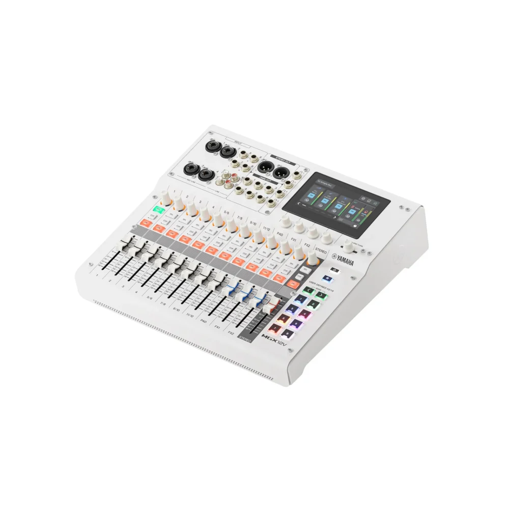 Yamaha Mgx12v มิกเซอร์ดิจิตอล 18 แชนแนล พร้อมอินเทอร์เฟสวิดีโอ Yamaha Mgx12v มิกเซอร์ดิจิตอล 18 แชนแนล พร้อมอินเทอร์เฟสวิดีโอ