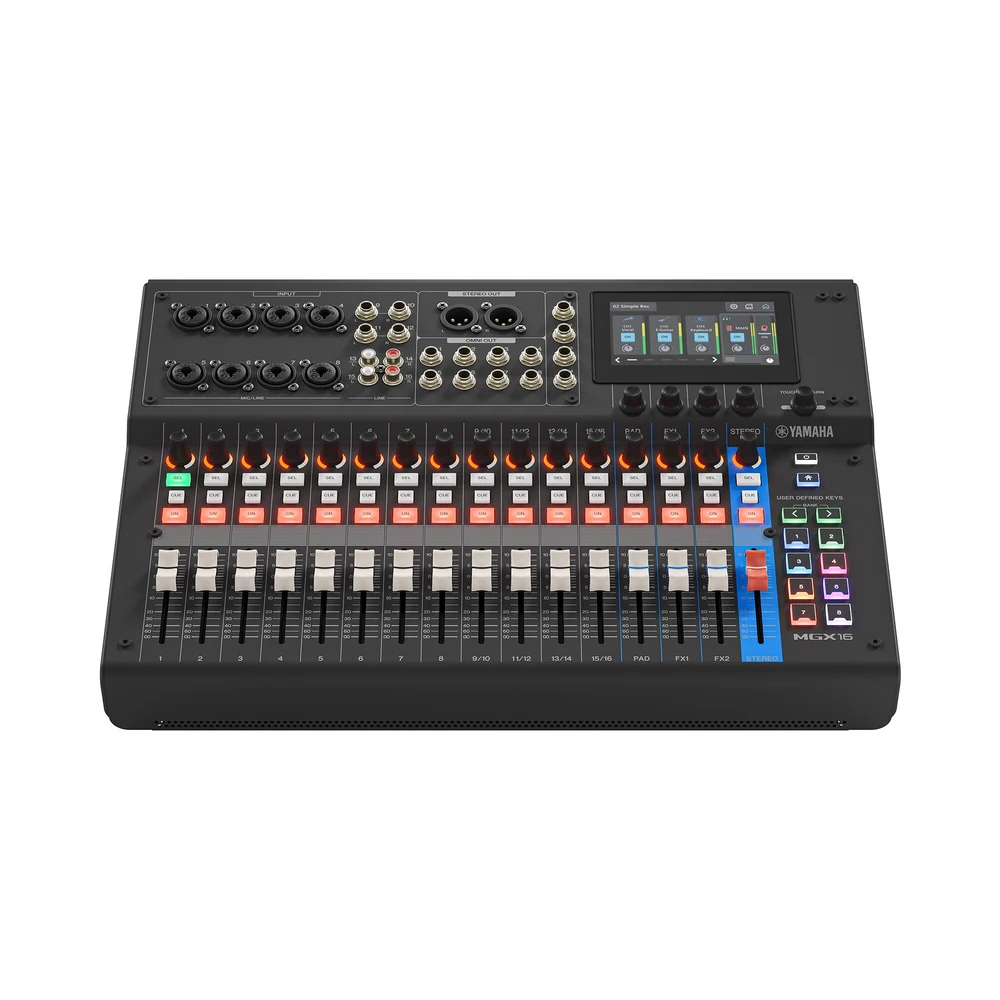 Yamaha Mgx16 มิกเซอร์ดิจิตอล 22 แชนแนล มีบลูทูธ Yamaha Mgx16 มิกเซอร์ดิจิตอล 22 แชนแนล มีบลูทูธ