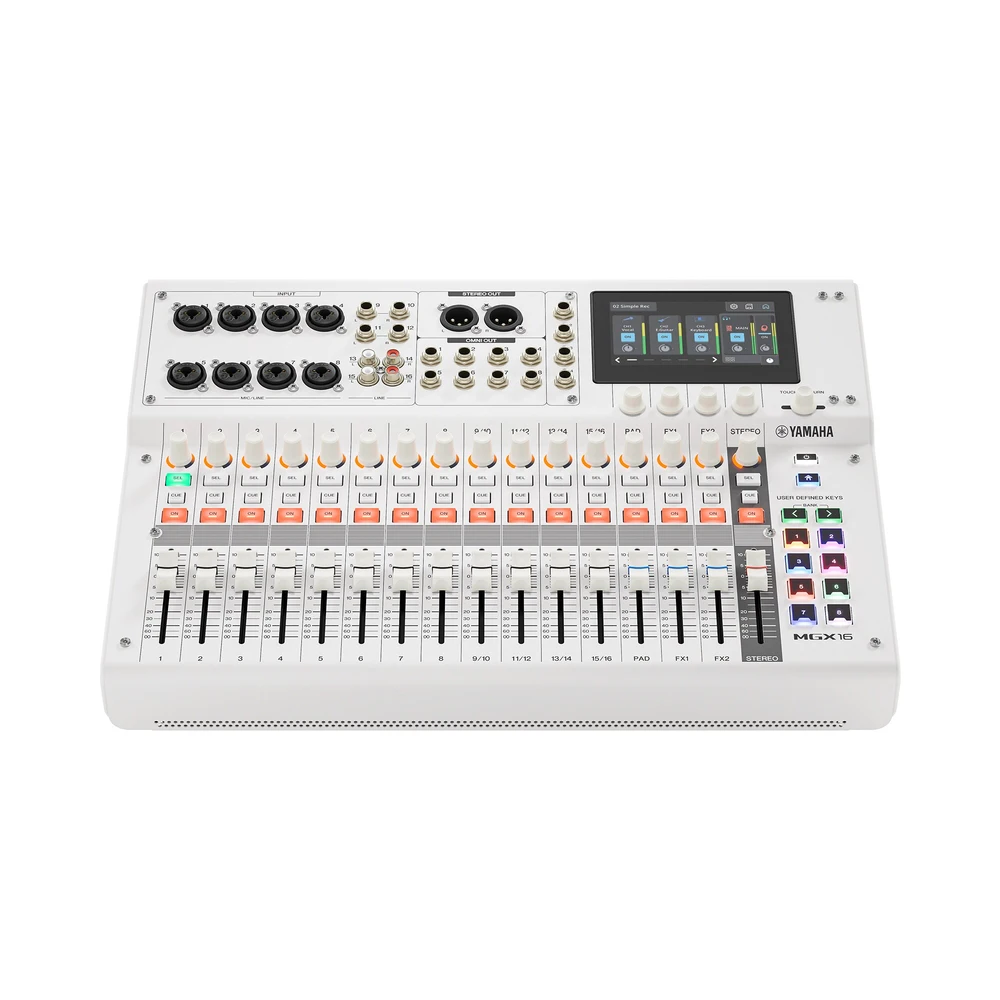 Yamaha Mgx16 มิกเซอร์ดิจิตอล 22 แชนแนล มีบลูทูธ Yamaha Mgx16 มิกเซอร์ดิจิตอล 22 แชนแนล มีบลูทูธ