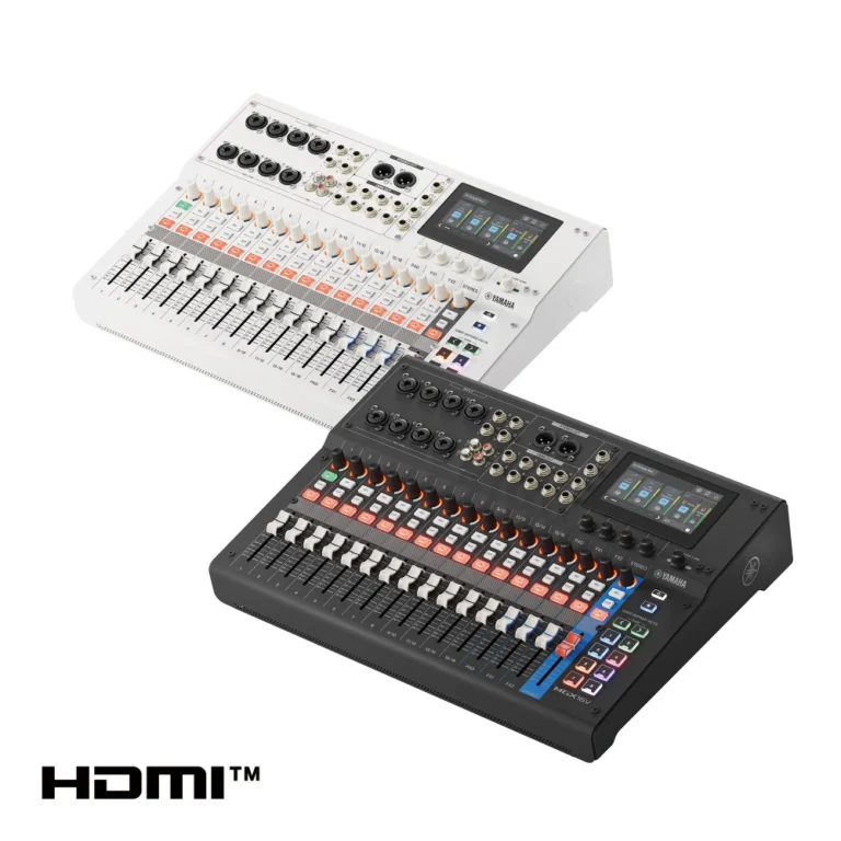 Yamaha Mgx16v มิกเซอร์ดิจิตอล 22 แชนแนล พร้อมอินเทอร์เฟสวิดีโอ