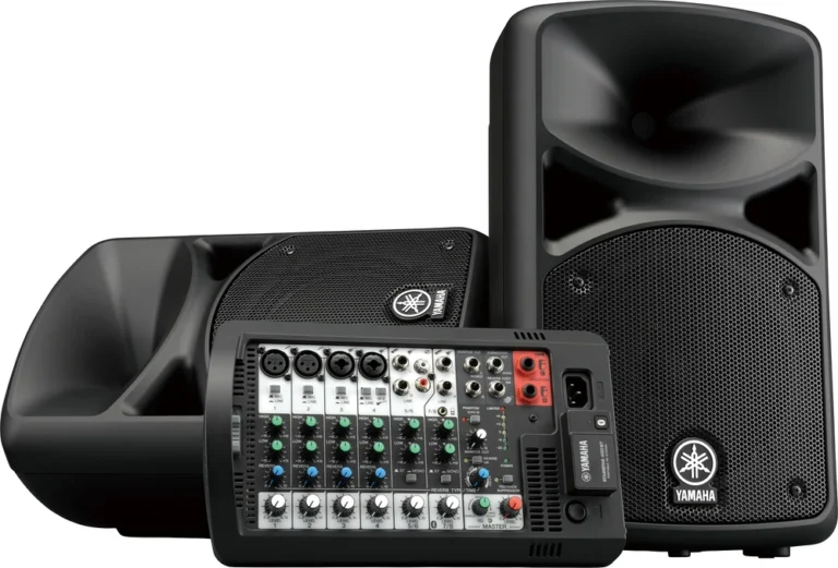 Yamaha Stagepas 400bt ระบบ Pa แบบพกพา พร้อมมิกเซอร์ 8 แชนแนล