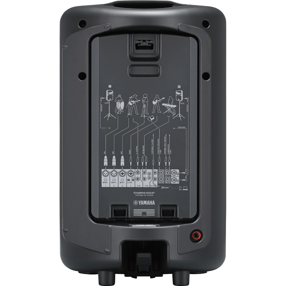 Yamaha Stagepas 600bt ระบบ Pa แบบพกพา พร้อมมิกเซอร์ 10 แชนแนล Yamaha Stagepas 600bt ระบบ Pa แบบพกพา พร้อมมิกเซอร์ 10 แชนแนล