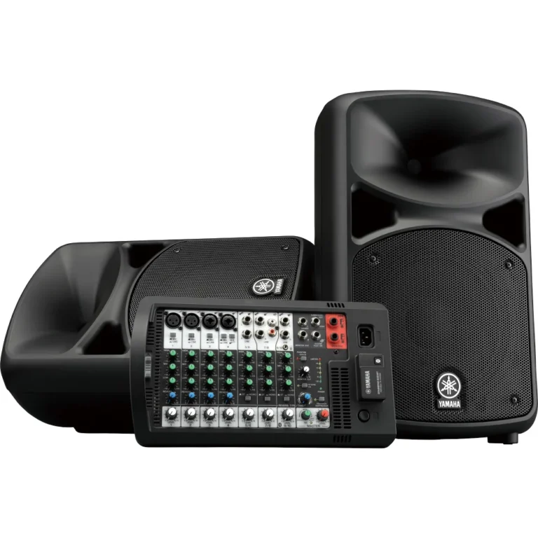 Yamaha Stagepas 600bt ระบบ Pa แบบพกพา พร้อมมิกเซอร์ 10 แชนแนล