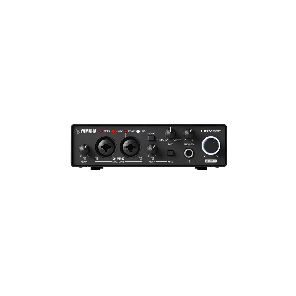Yamaha Urx22c อินเทอร์เฟซเสียงแบบ Usb-C 2-In / 2-Out Yamaha Urx22c อินเทอร์เฟซเสียงแบบ Usb-C 2-In / 2-Out