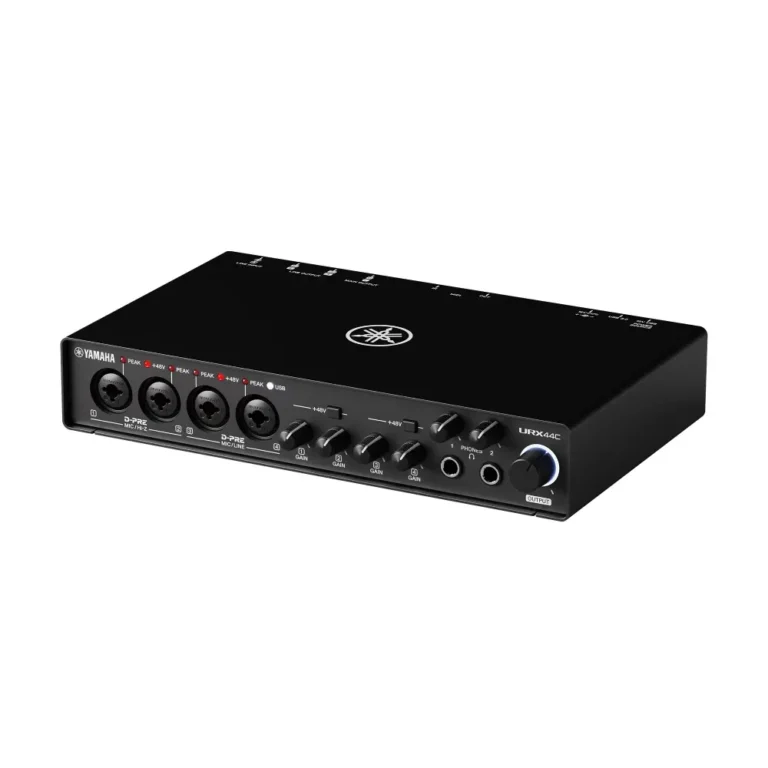 Yamaha Urx44c อินเทอร์เฟซเสียงแบบ Usb-C 6-In / 4-Out