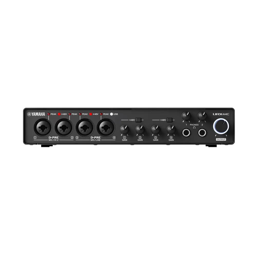 Yamaha Urx44c อินเทอร์เฟซเสียงแบบ Usb-C 6-In / 4-Out Yamaha Urx44c อินเทอร์เฟซเสียงแบบ Usb-C 6-In / 4-Out