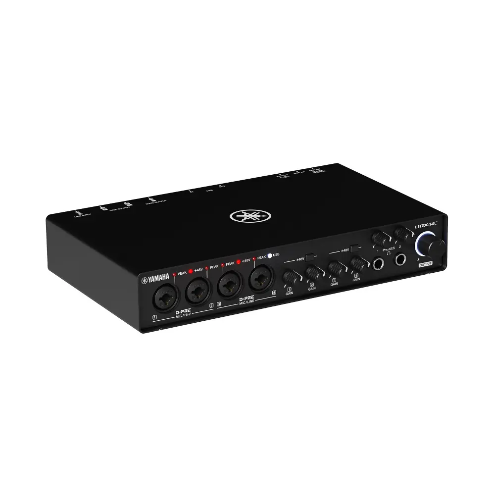 Yamaha Urx44c อินเทอร์เฟซเสียงแบบ Usb-C 6-In / 4-Out Yamaha Urx44c อินเทอร์เฟซเสียงแบบ Usb-C 6-In / 4-Out