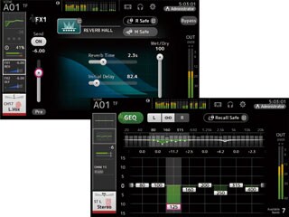 Yamaha Tf-Rack มิกเซอร์ดิจิตอลแบบติดแร็ค 16 อินพุต