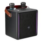 Aiwa Aw-B400k ลำโพงบลูทูธ 6 นิ้ว Portable Bluetooth Speaker มาพร้อมไมค์ และไฟ Led