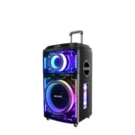 Aiwa Aw-X12h Party Speaker ลำโพงบลูทูธ ปาร์ตี้สปีคเกอร์ เสียงทรงพลัง พร้อมไฟ Led