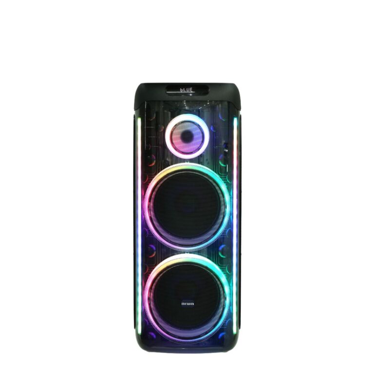 Aiwa Aw-X210tr Party Speaker ลำโพงบลูทูธ ปาร์ตี้สปีคเกอร์ เสียงทรงพลัง พร้อมไฟ Led